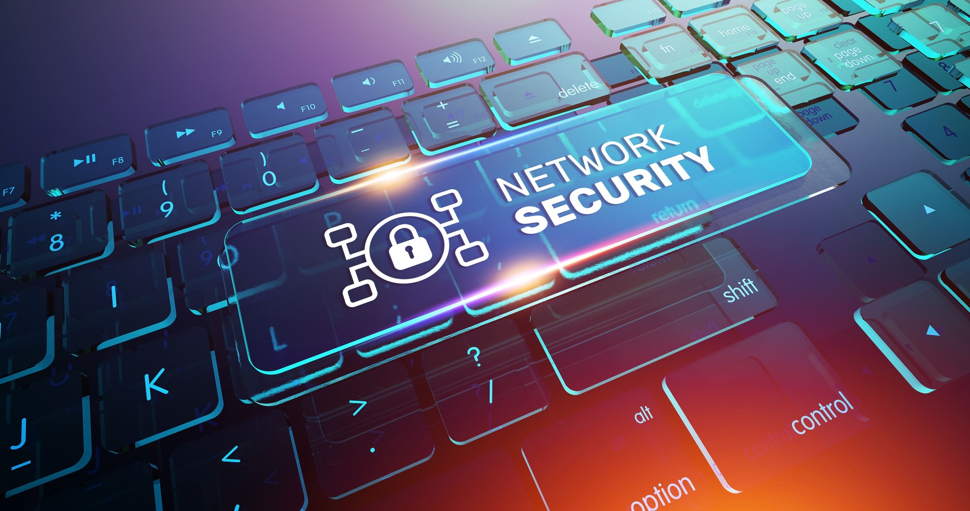 Network Security Technology Concept